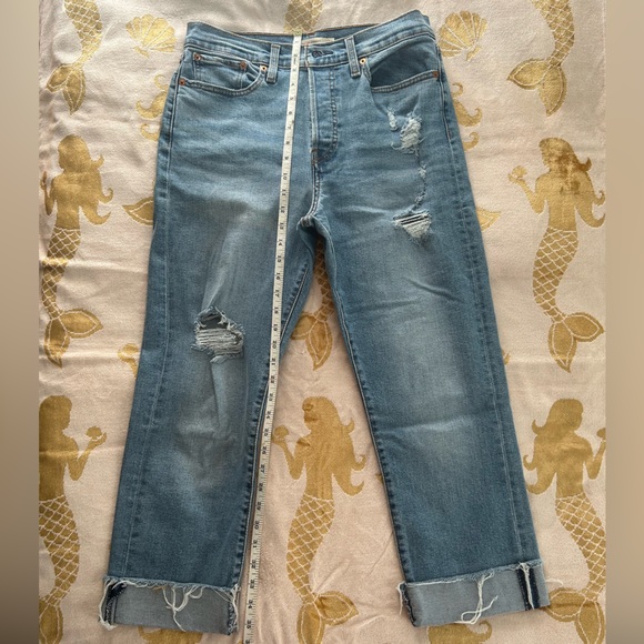 Levi’s Wedgie Straight Women’s Jeans - Size 30 x 28 - Picture 3 of 12